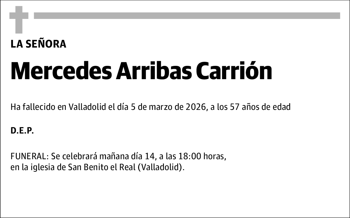Mercedes Arribas Carrion