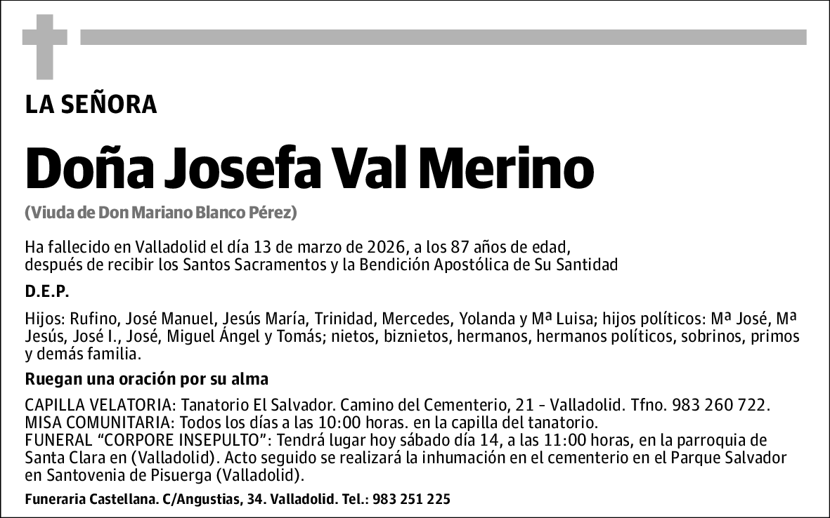 Josefa Val Merino