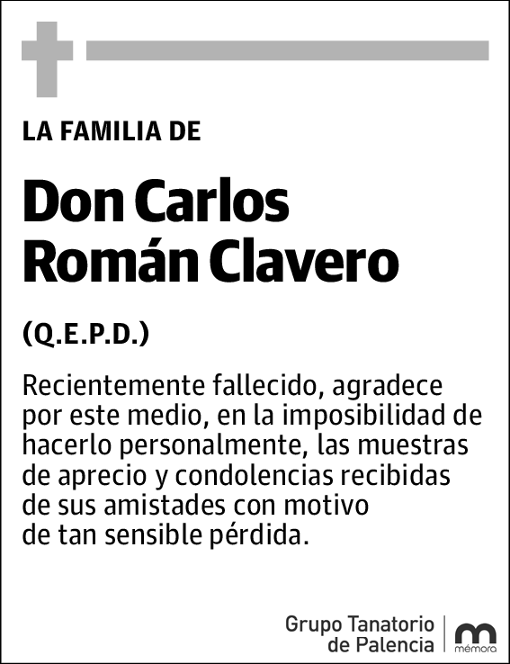 Carlos Román Clavero