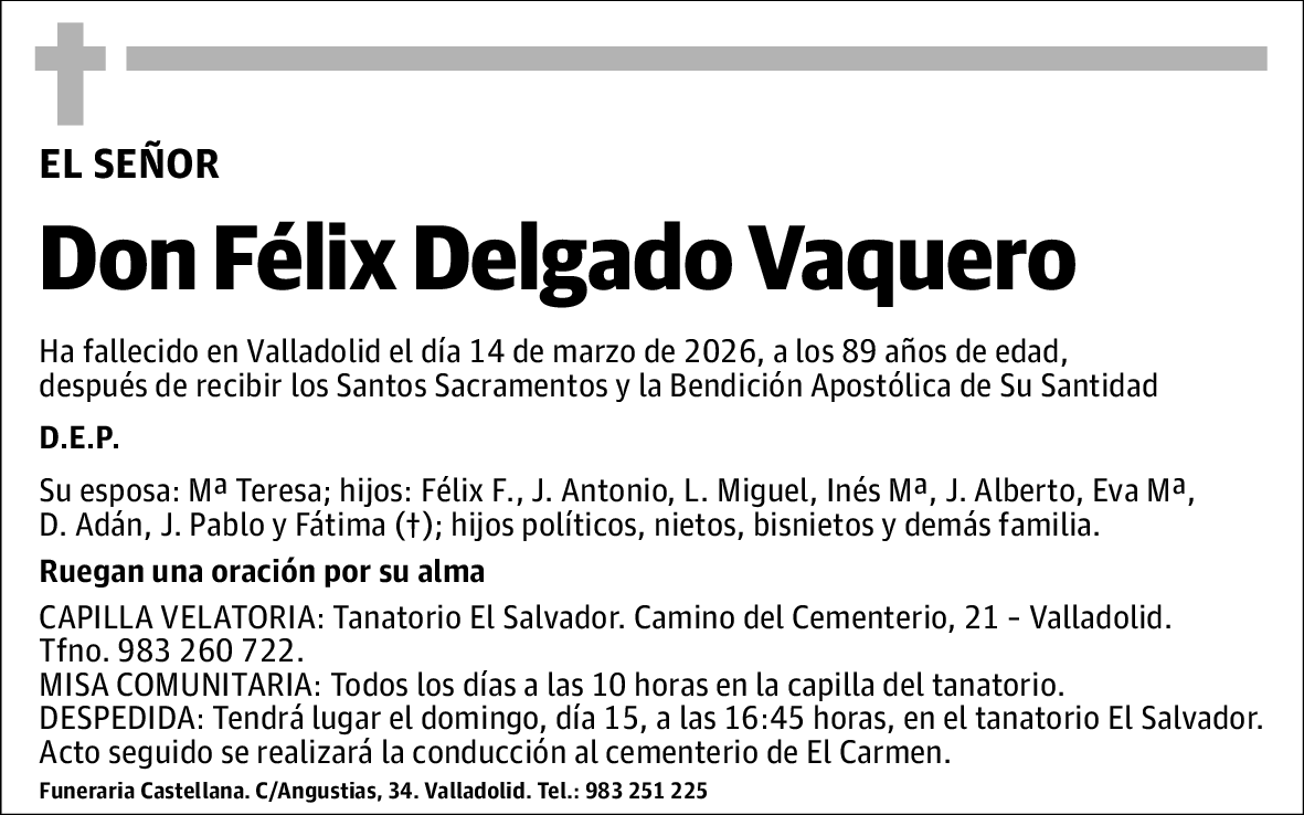 Félix Delgado Vaquero