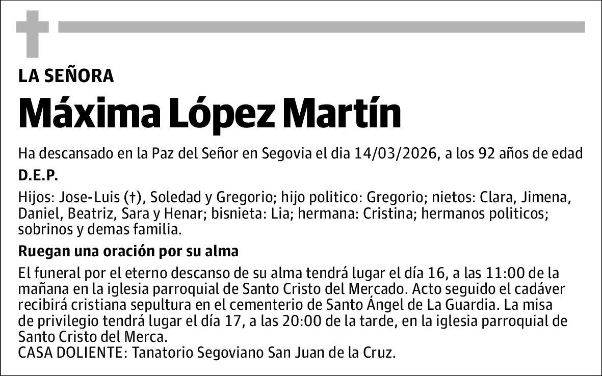 Máxima López Martín