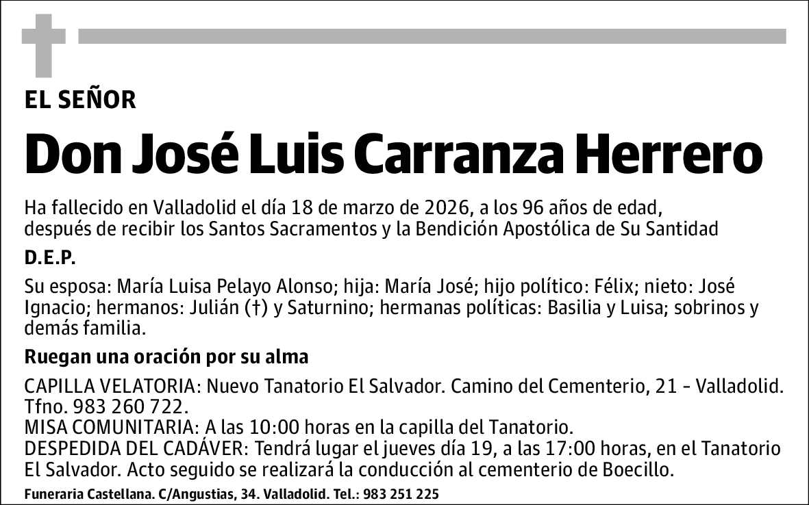 José Luis Carranza Herrero
