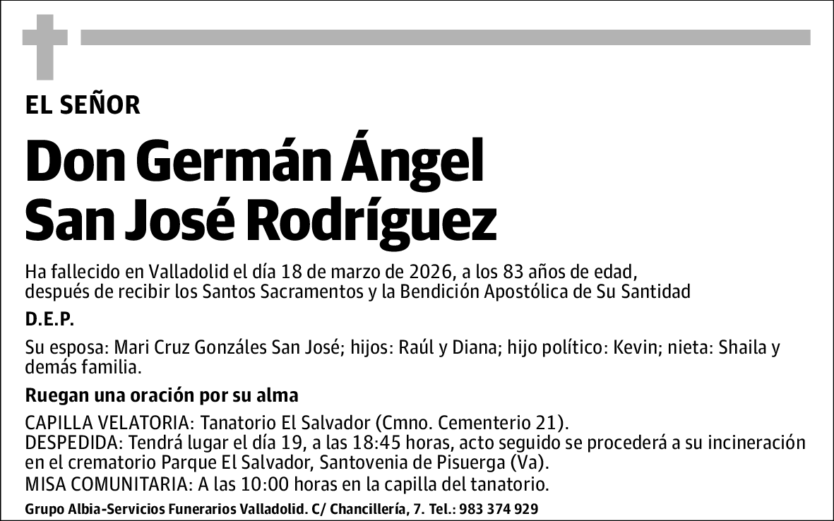 Germán Ángel San Jose Rodríguez