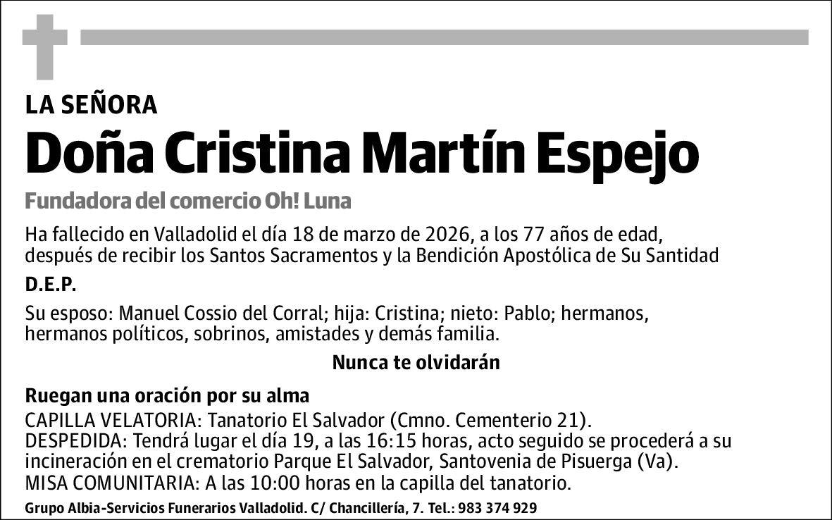 Cristina Martín Espejo