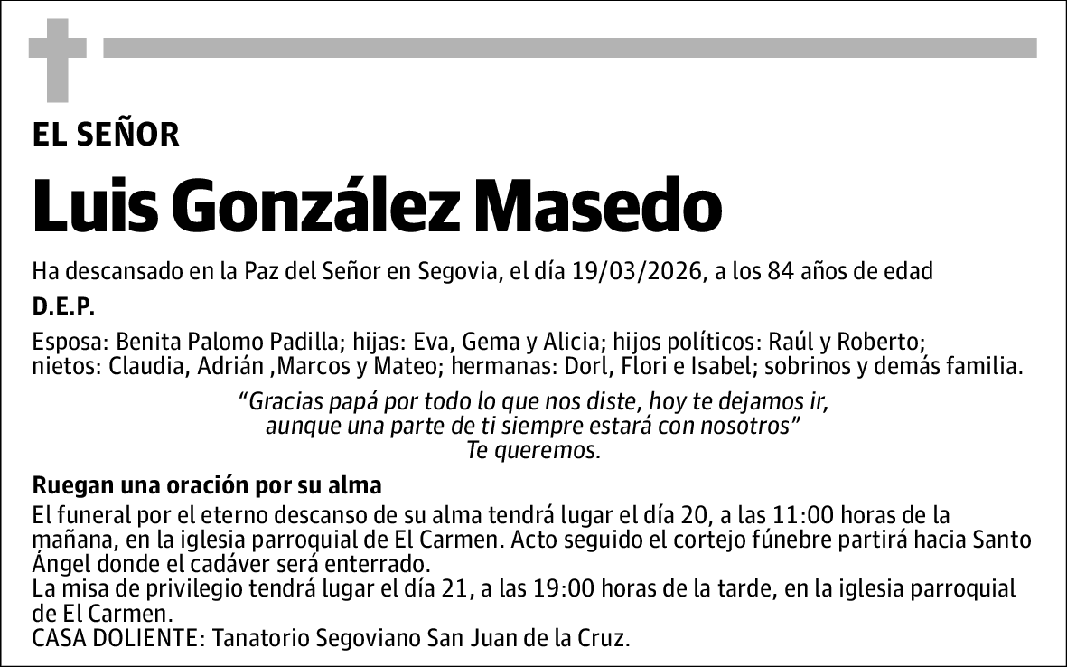 Luis González Masedo