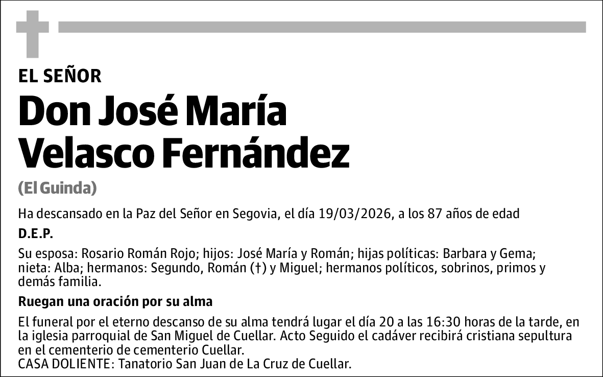 José María Velasco Fernández