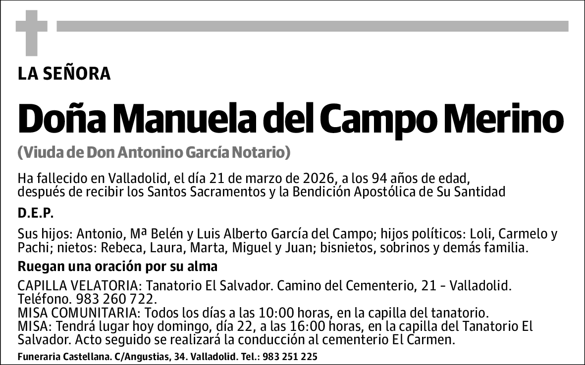 Manuela del Campo Merino