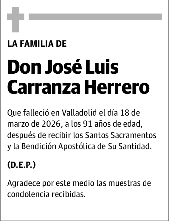José Luis Carranza Herrero