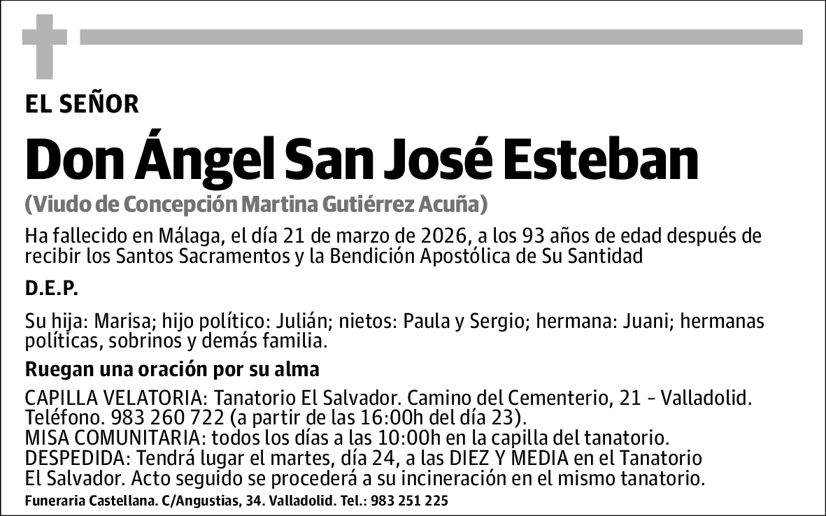 Ángel San José Esteban