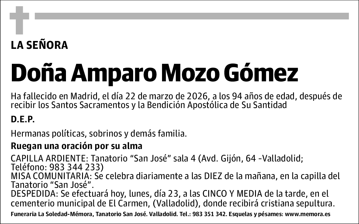 Amparo Mozo Gómez