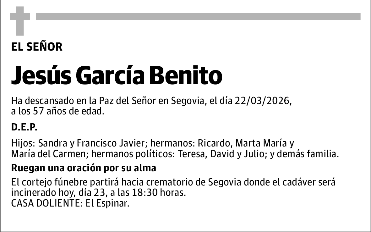 Jesus García Benito