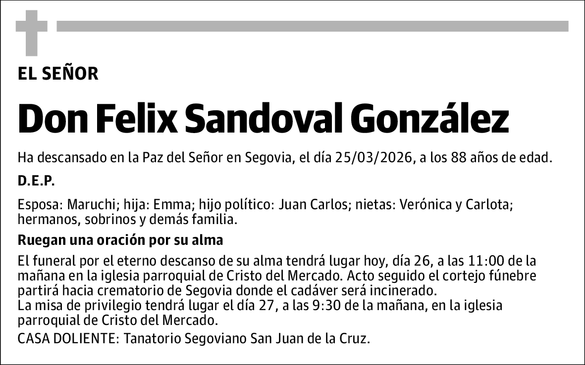 Felix Sandoval González