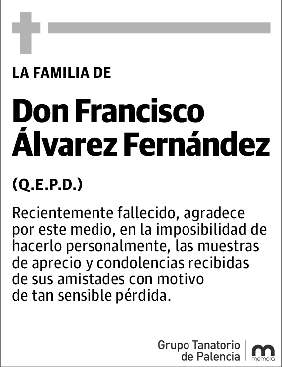 Francisco Álvarez Fernández