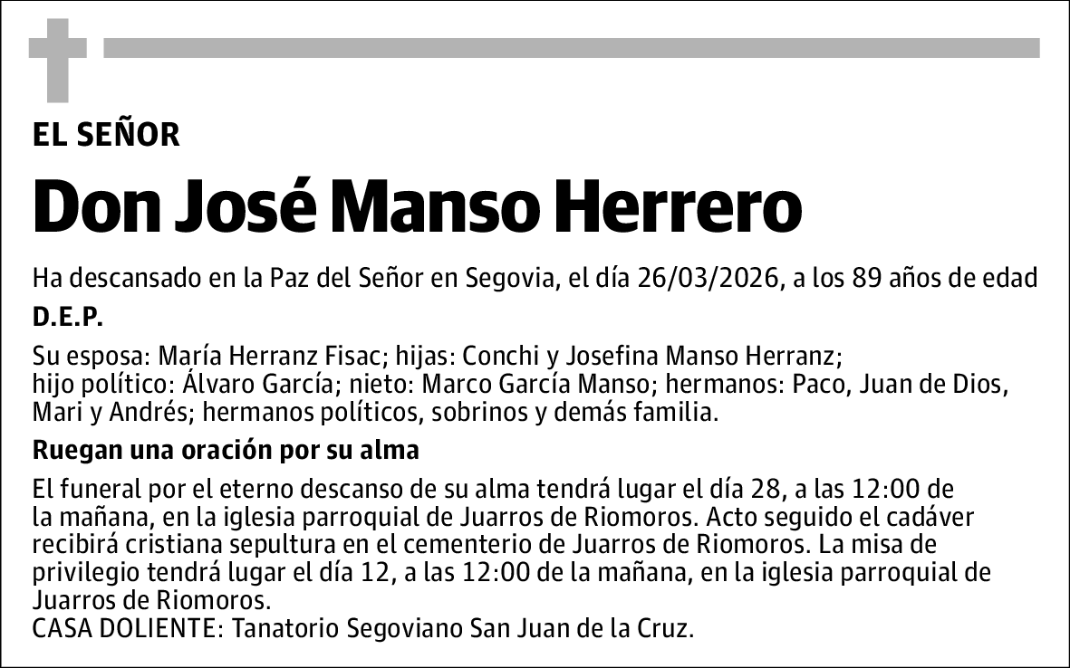 José Manso Herrero