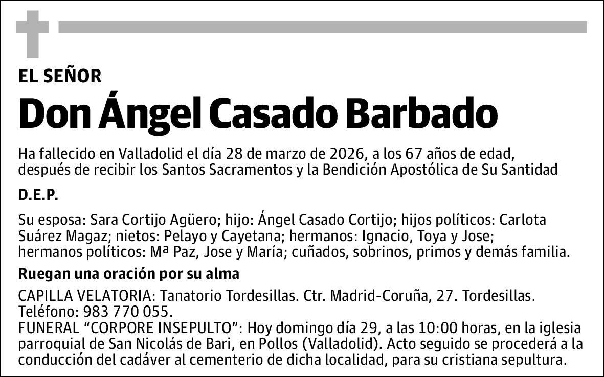 Ángel Casado Barbado