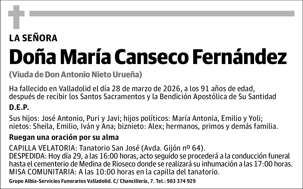 María Canseco Fernández