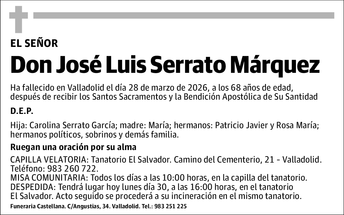 José Luis Serrato Márquez