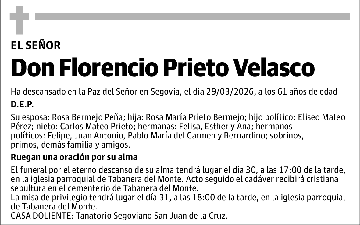 Florencio Prieto Velasco