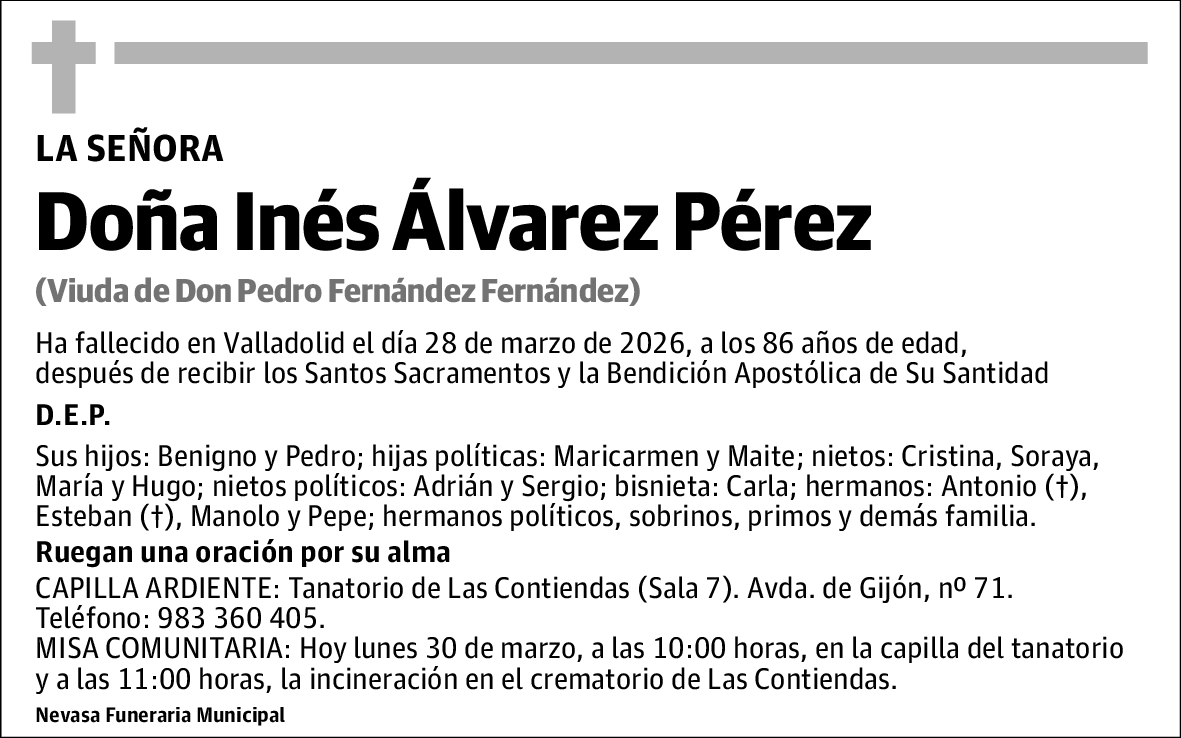 Inés Álvarez Pérez