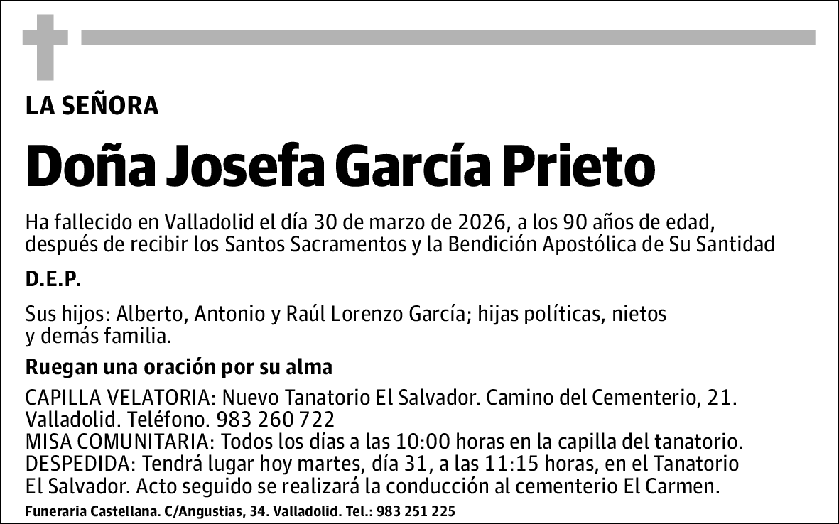 Josefa García Prieto