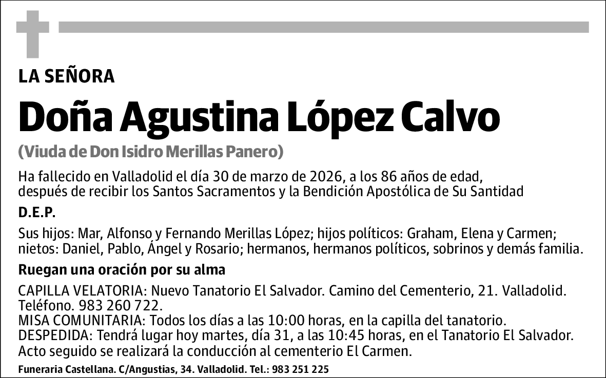 Agustina López Calvo