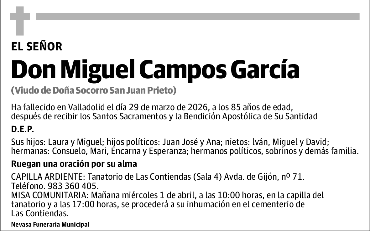 Miguel Campos García