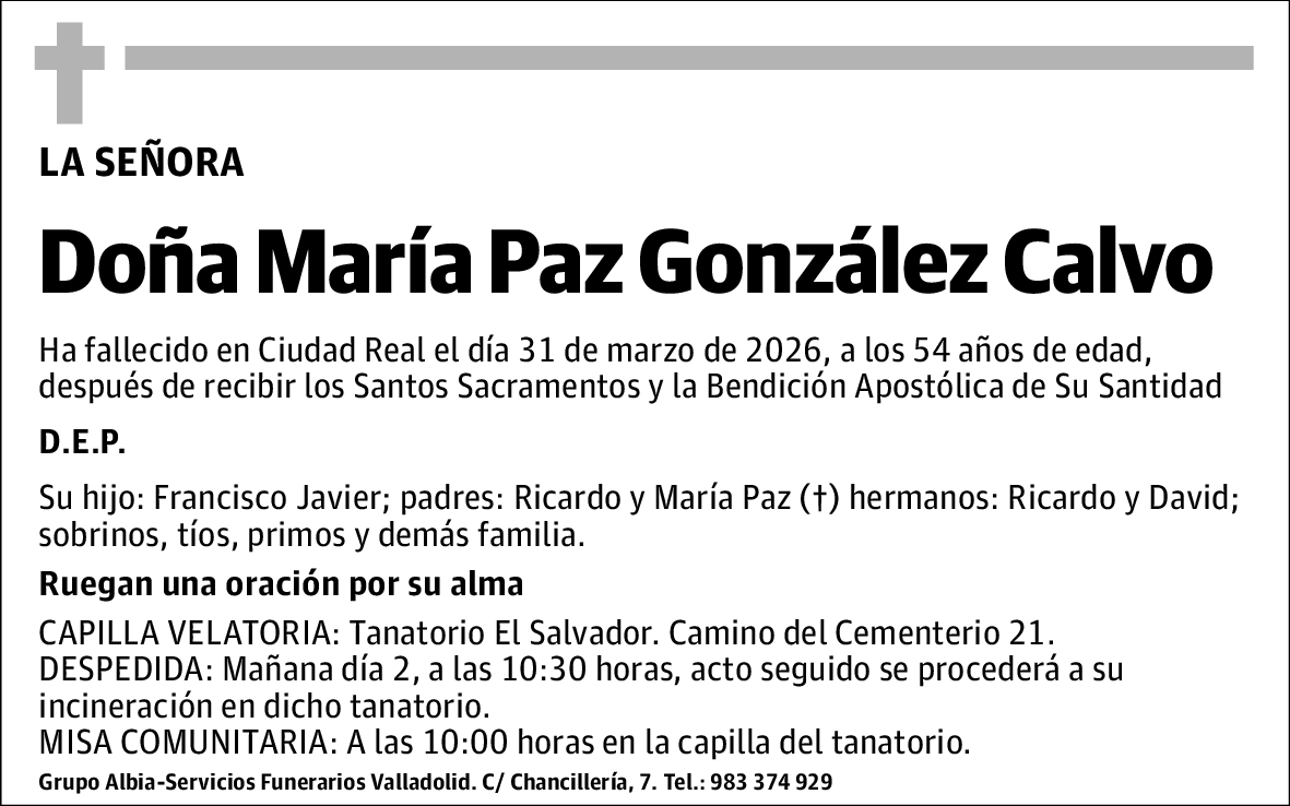 María Paz González Calvo