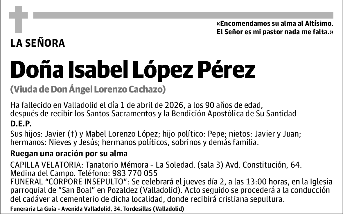 Isabel López Pérez