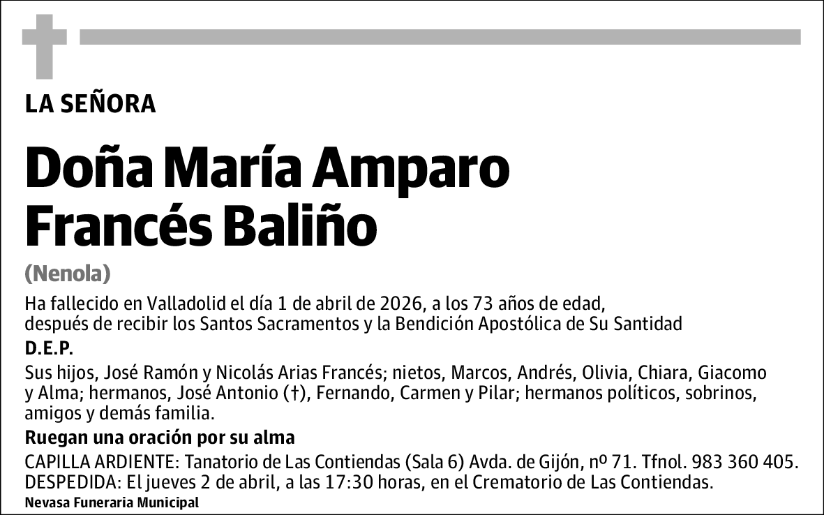 Amparo Francés Baliño