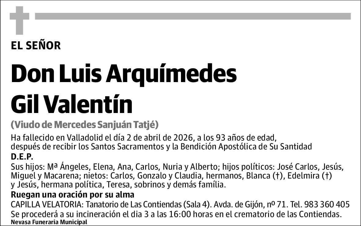 Luis Arquimedes Gil Valentín