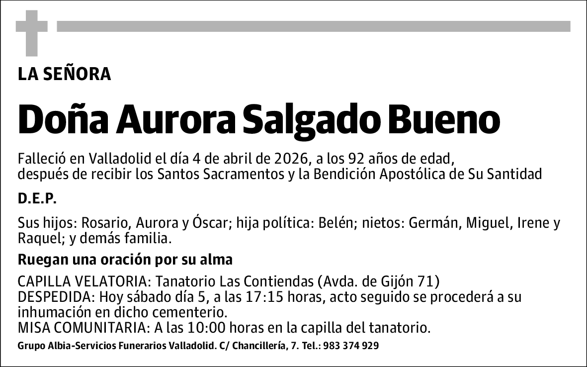 Aurora Salgado Bueno