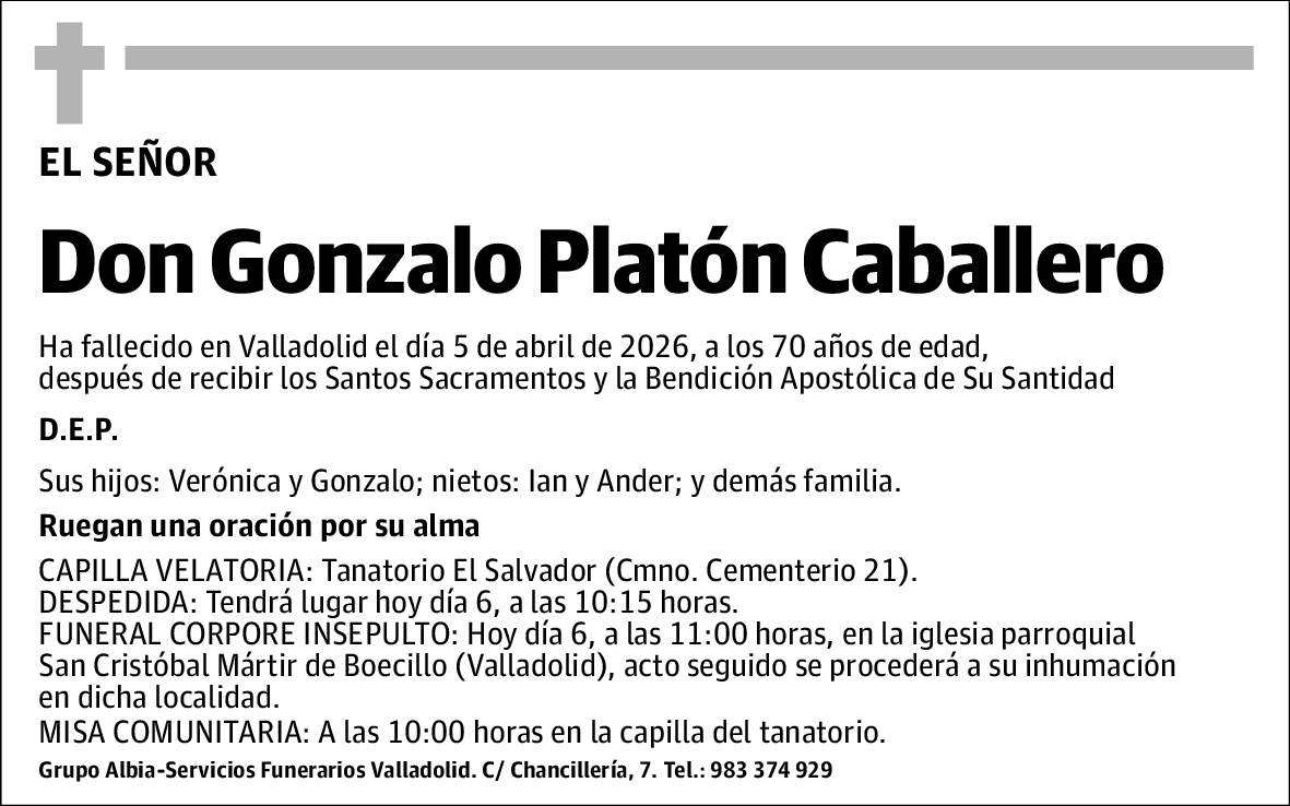 Gonzalo Platón Caballero