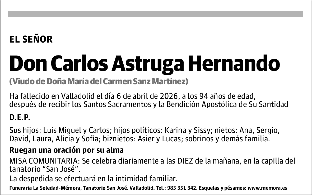 Carlos Astruga Hernando