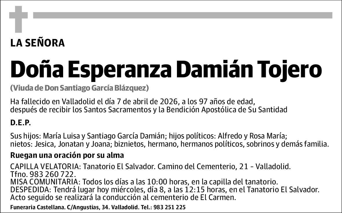Esperanza Damián Tojero