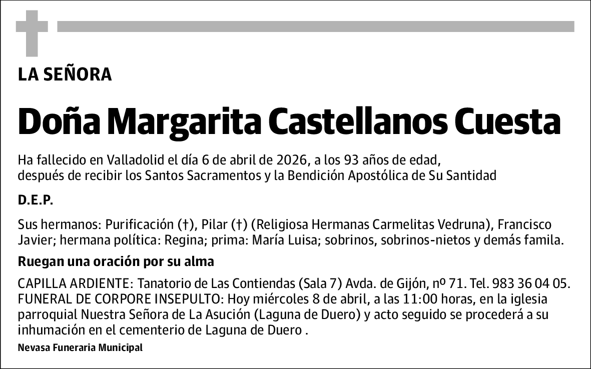 Margarita Castellanos Cuesta