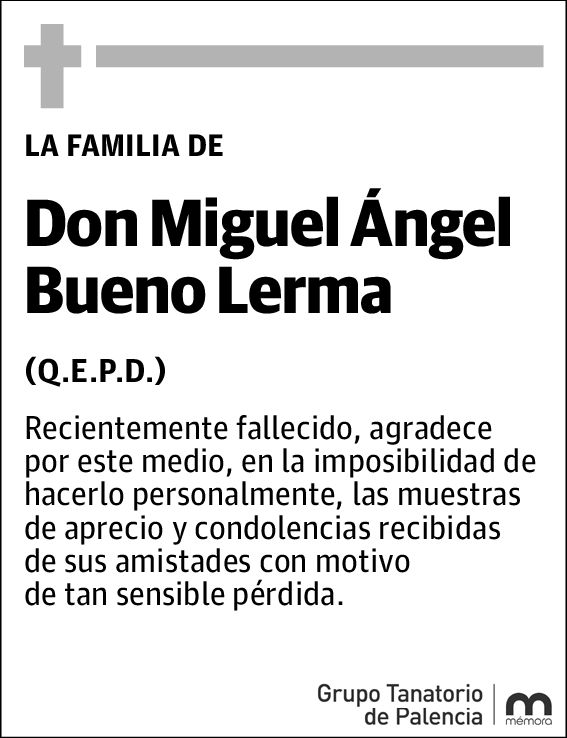 Miguel Ángel Bueno Lerma