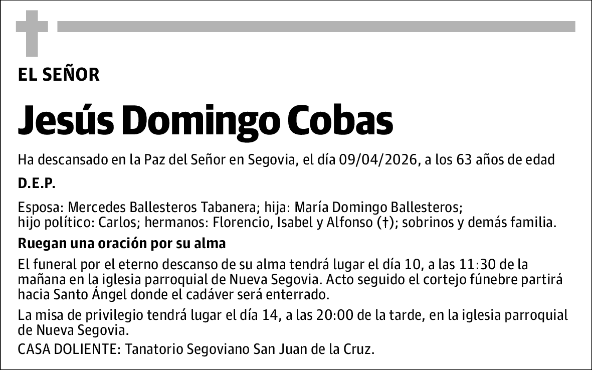 Jesús Domingo Cobas