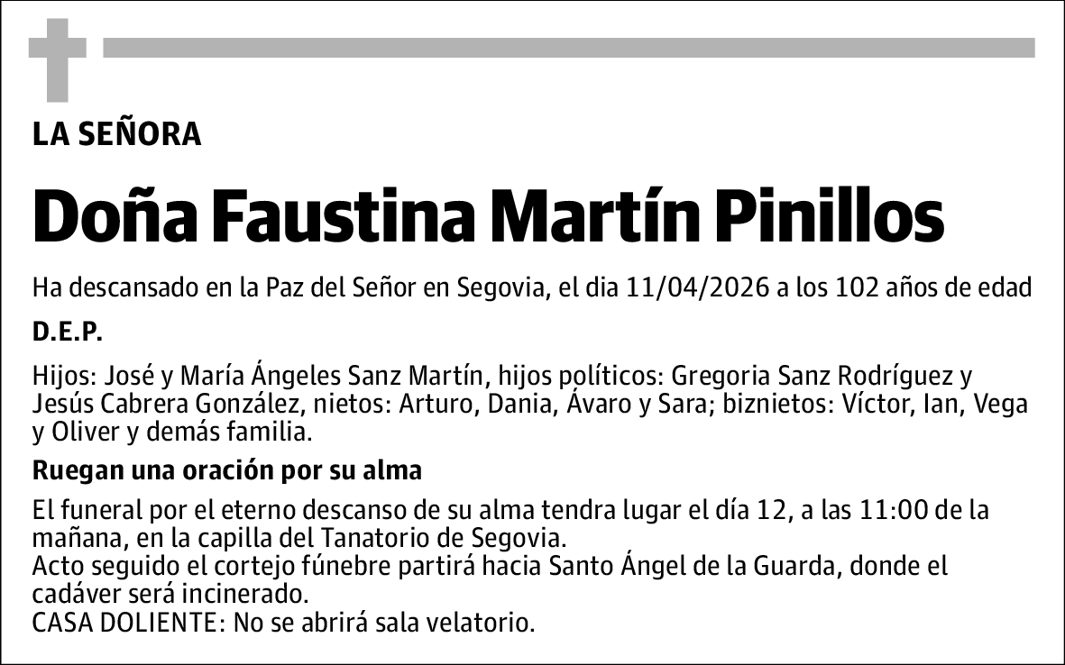 Faustina Martín Pinillos