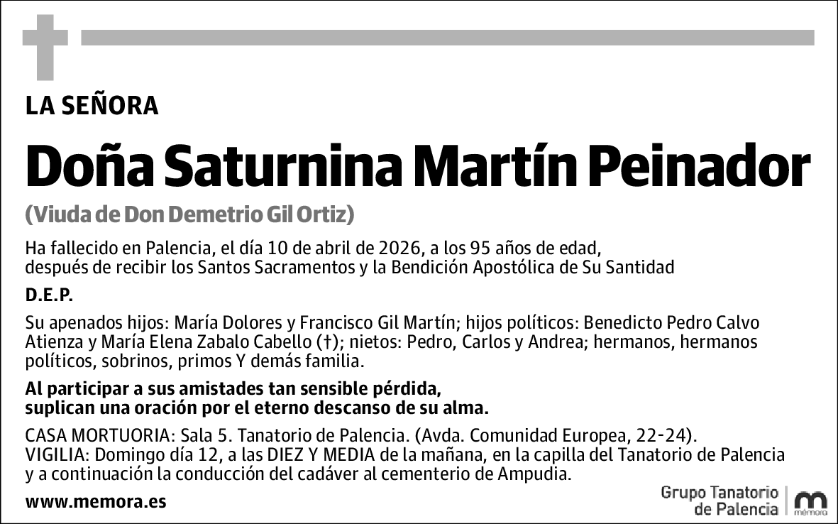 Saturnina Martón Peinador