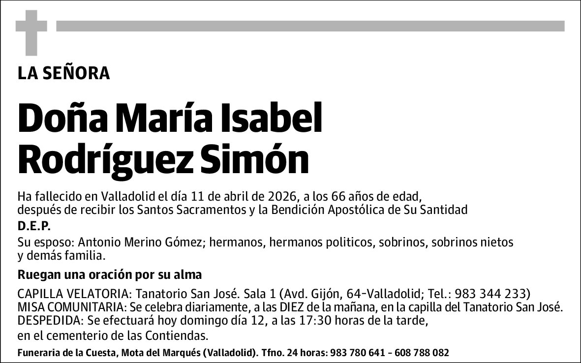 María Isabel Rodríguez Simón