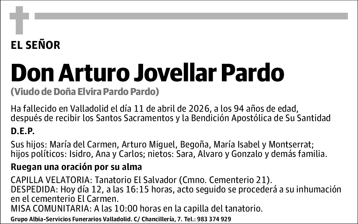 Arturo Jovellar Pardo