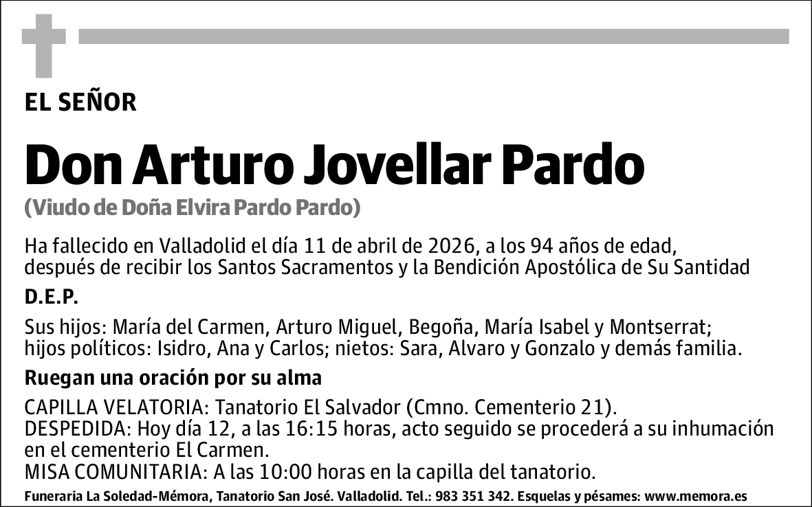 Arturo Jovellar Pardo
