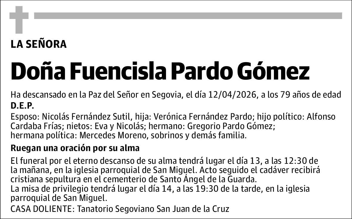 Fuencisla Gómez Pardo