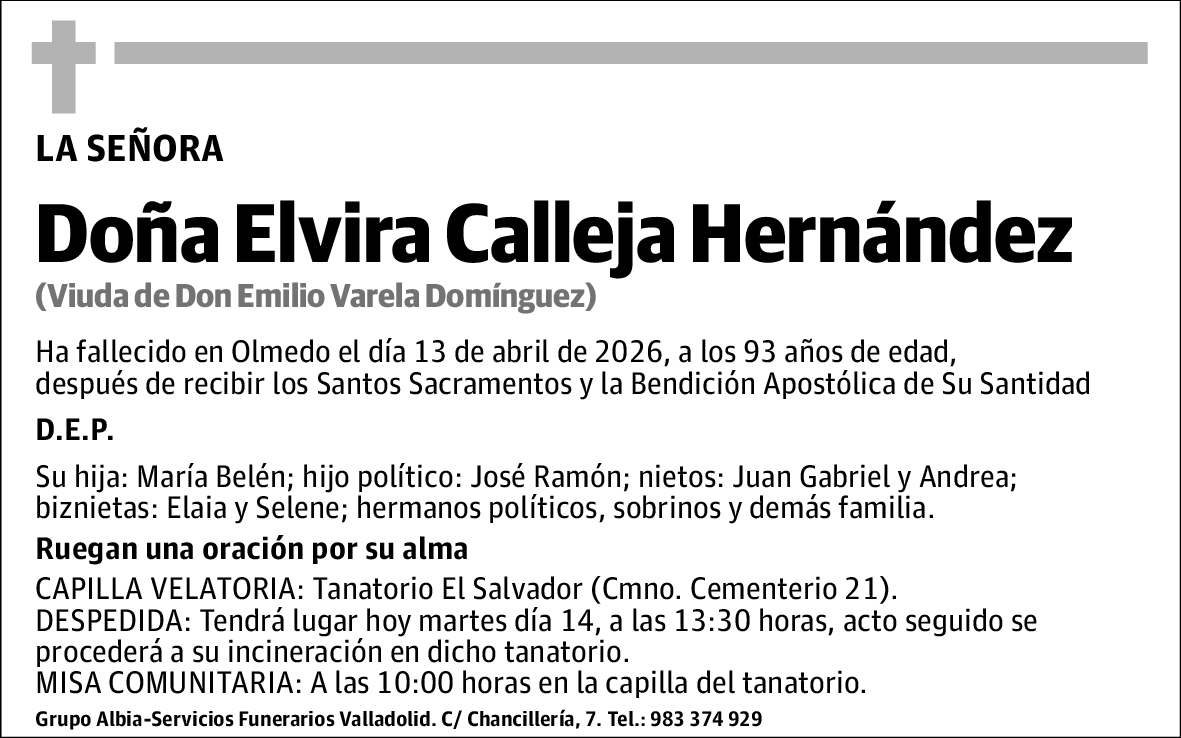 Elvira Calleja Hernández