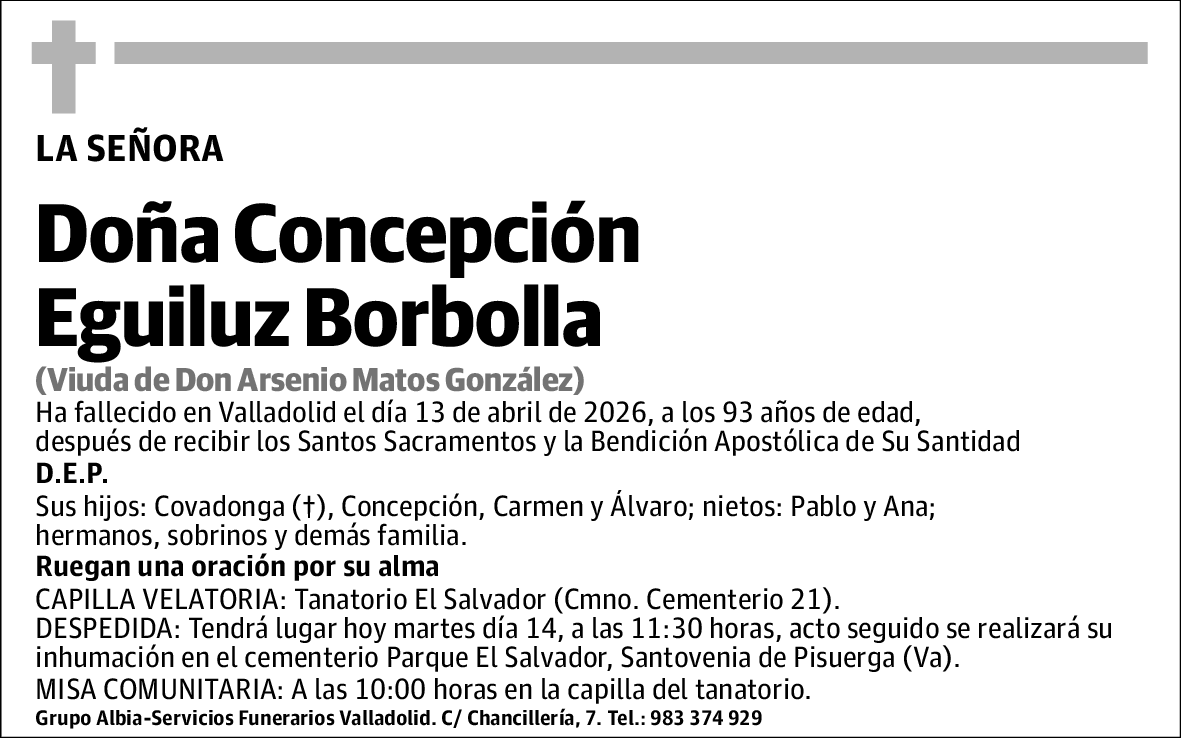 Concepción Eguiluz Borbolla