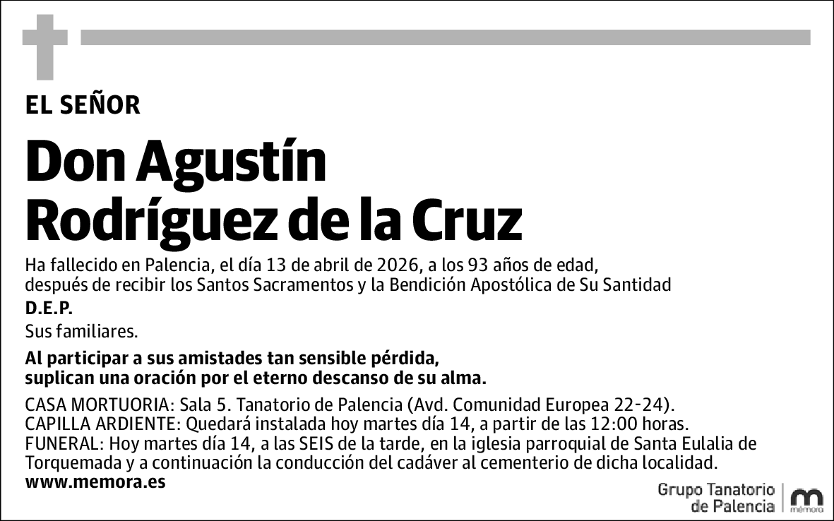 Agustín Rodríguez de la Cruz