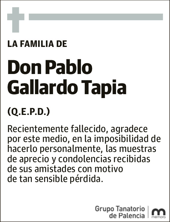Pablo Gallardo Tapia