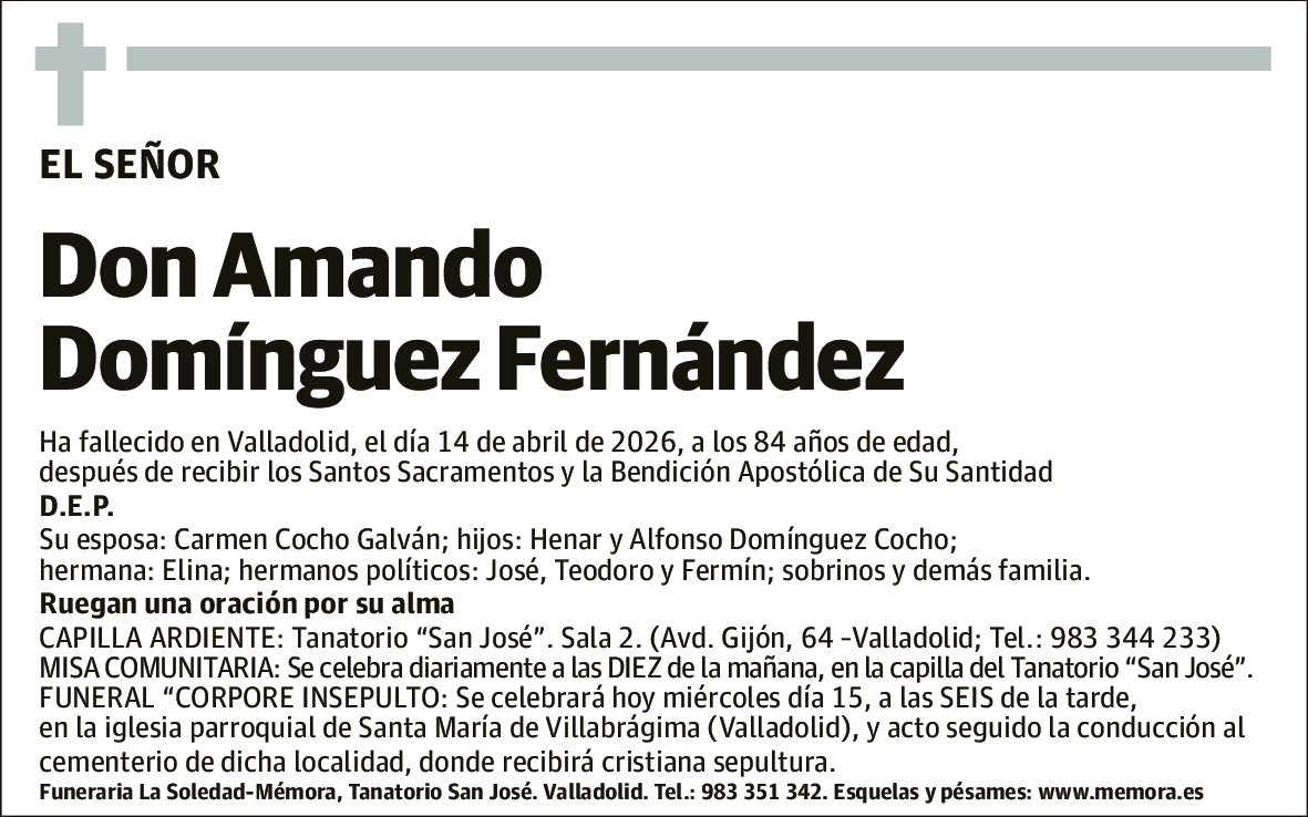 Amando Domínguez Fernández