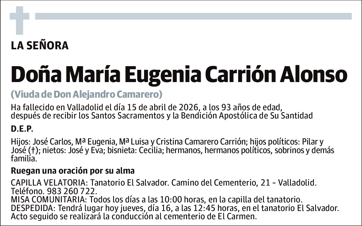 Mª Eugenia Carrión Alonso
