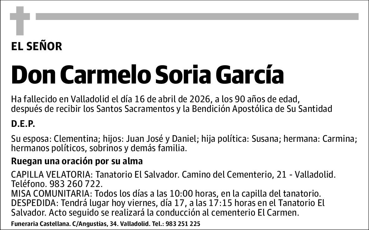 Carmelo Soria García